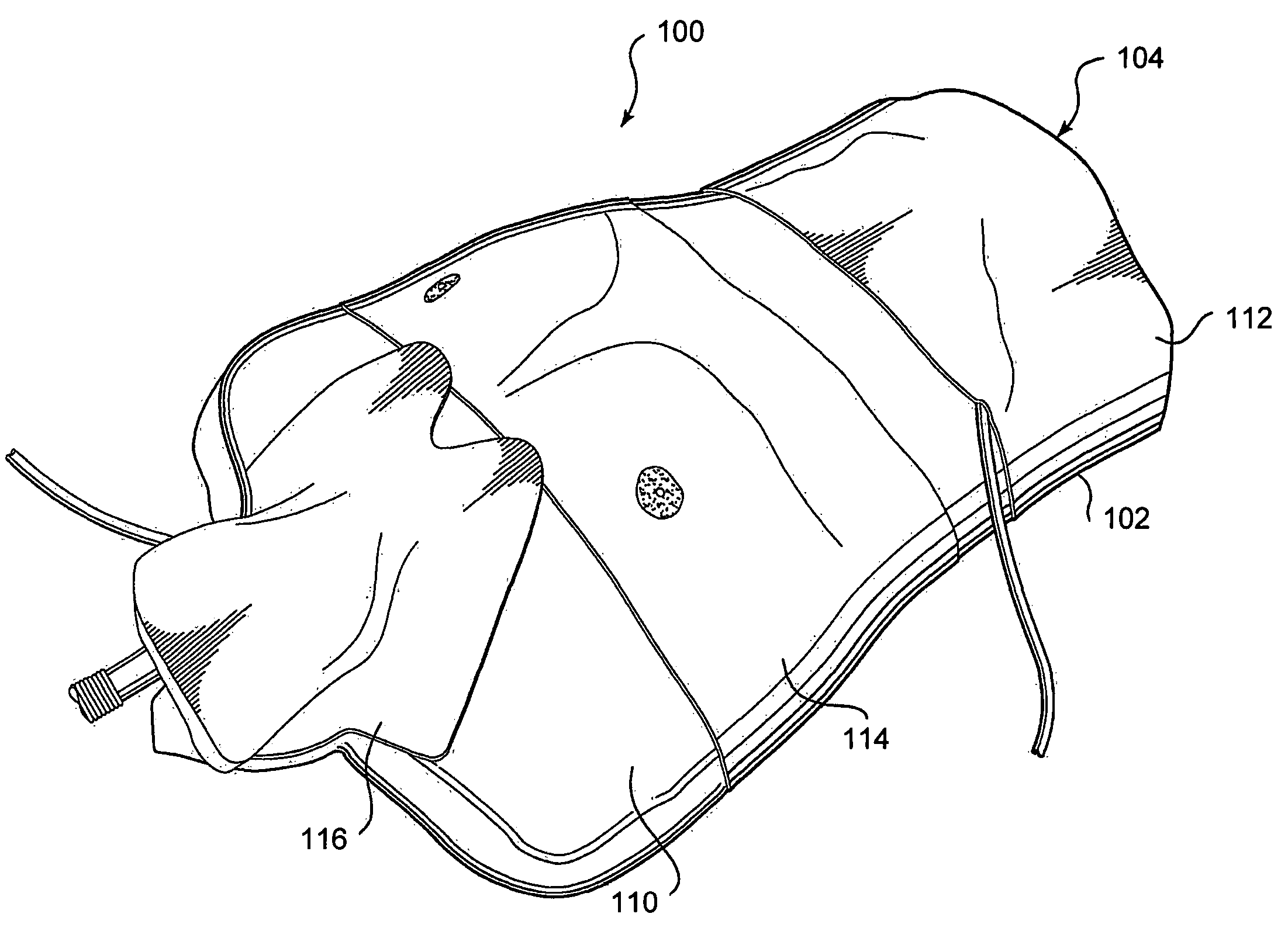 Medical physiological simulator including a conductive elastomer layer