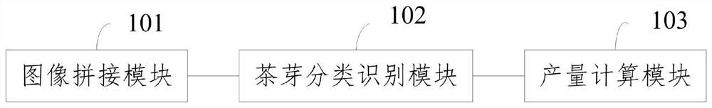 Tea yield prediction system and method