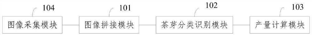 Tea yield prediction system and method