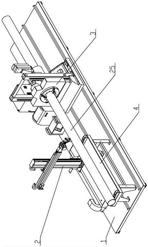 Pipeline tapping cutting and butt weld welding working station