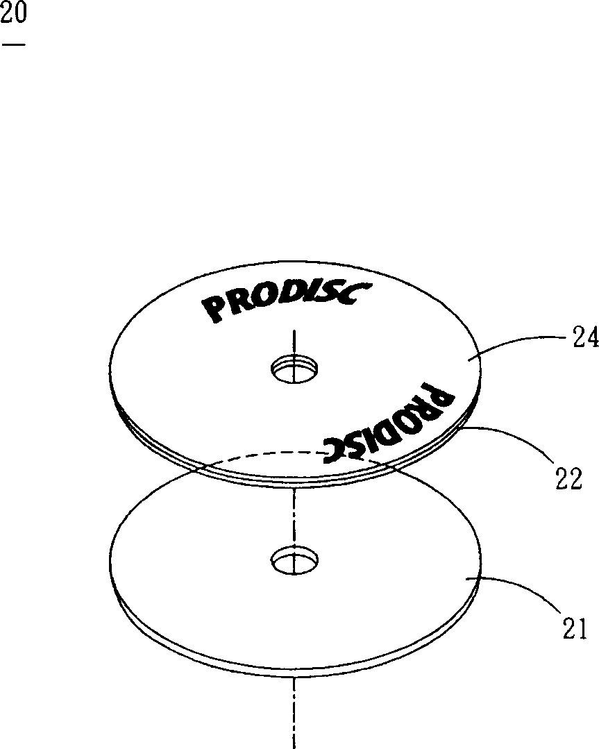 Optical data storage media of having fragrance