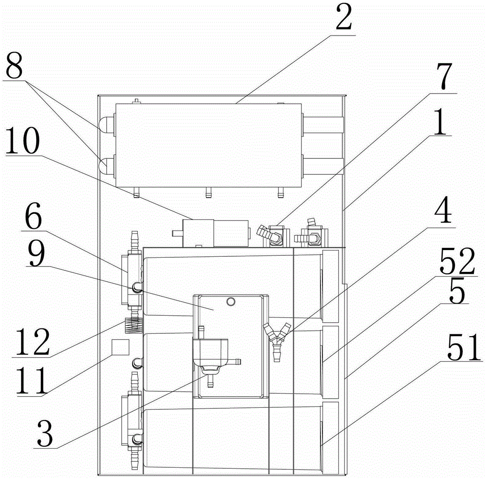 A new type of tap water sterilized direct drinking machine