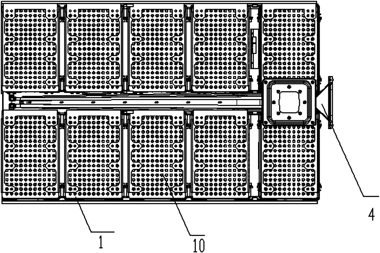 A battery pack air-cooled cooling system