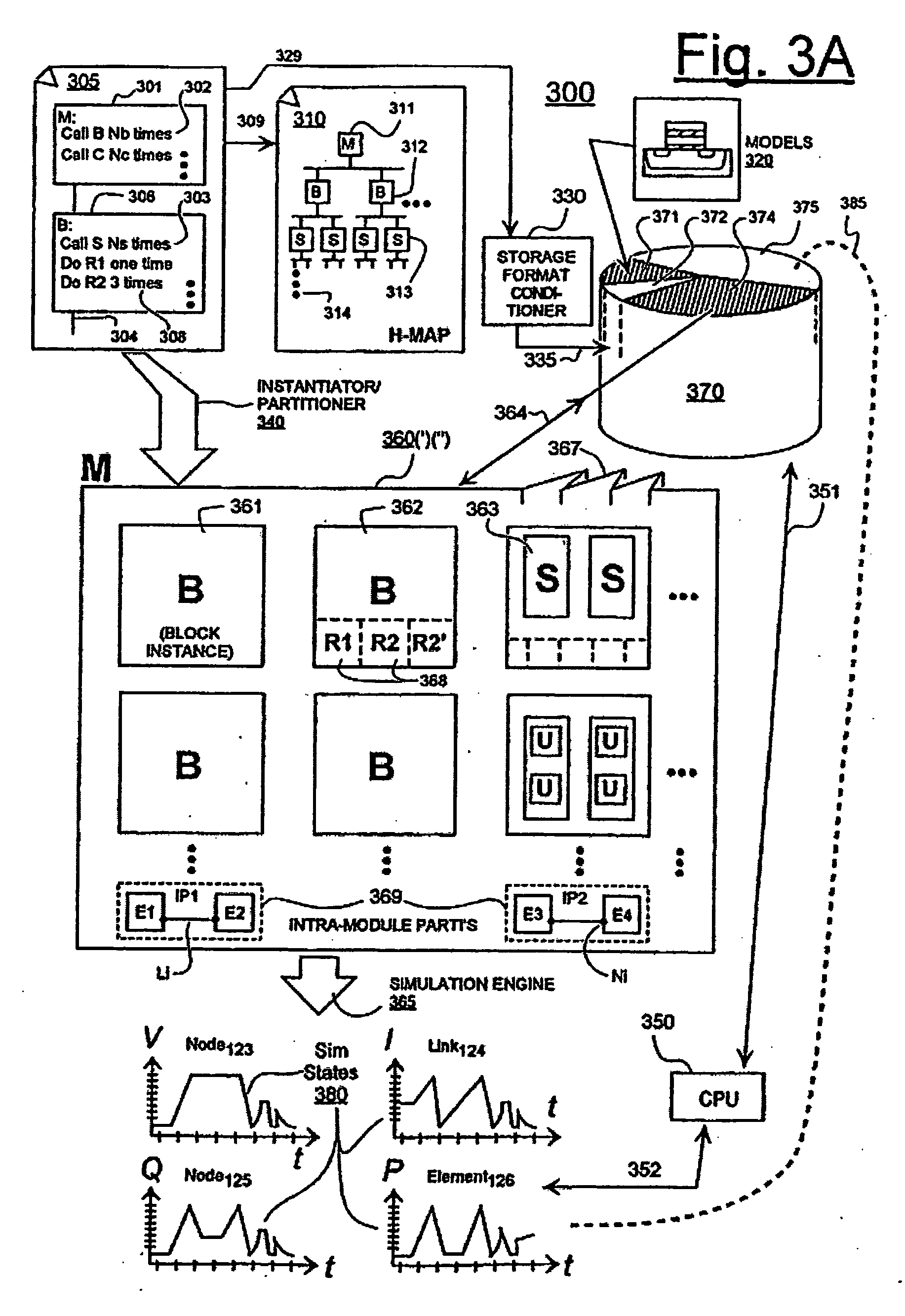 Systems and methods for efficiently simulating analog behavior of designs having hierarchical structure