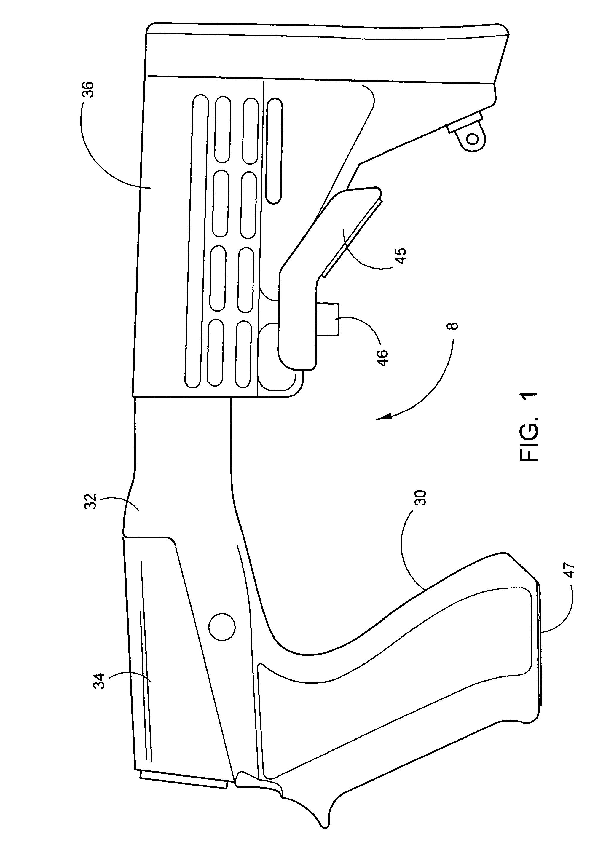 Firearm stock conversion method