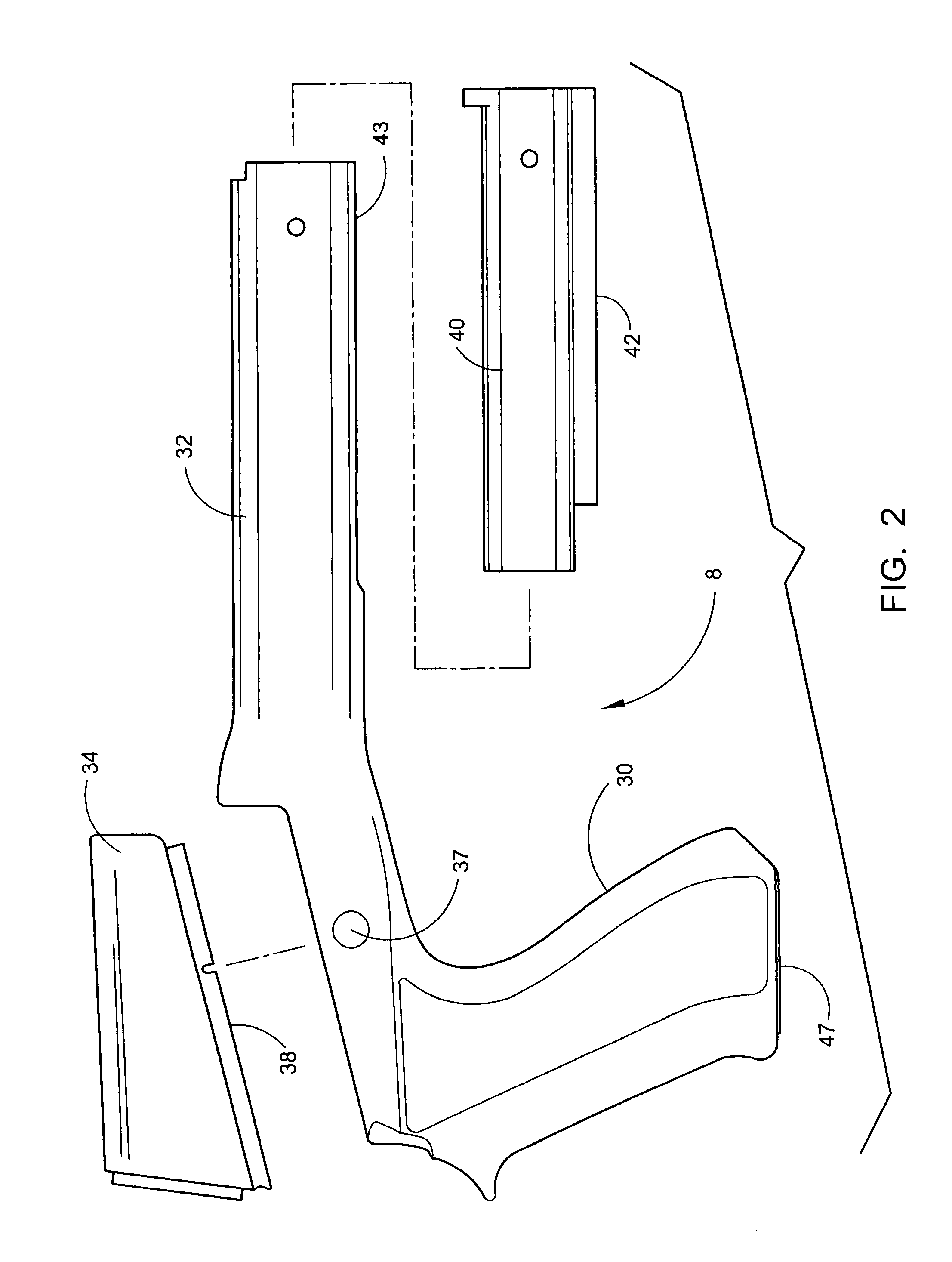 Firearm stock conversion method