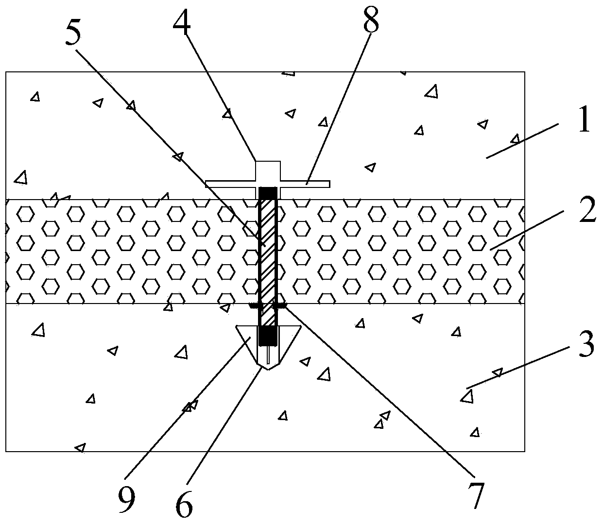 Steel-fiber plastic combined connector, prefabricated sandwich thermal insulation wall and manufacturing method