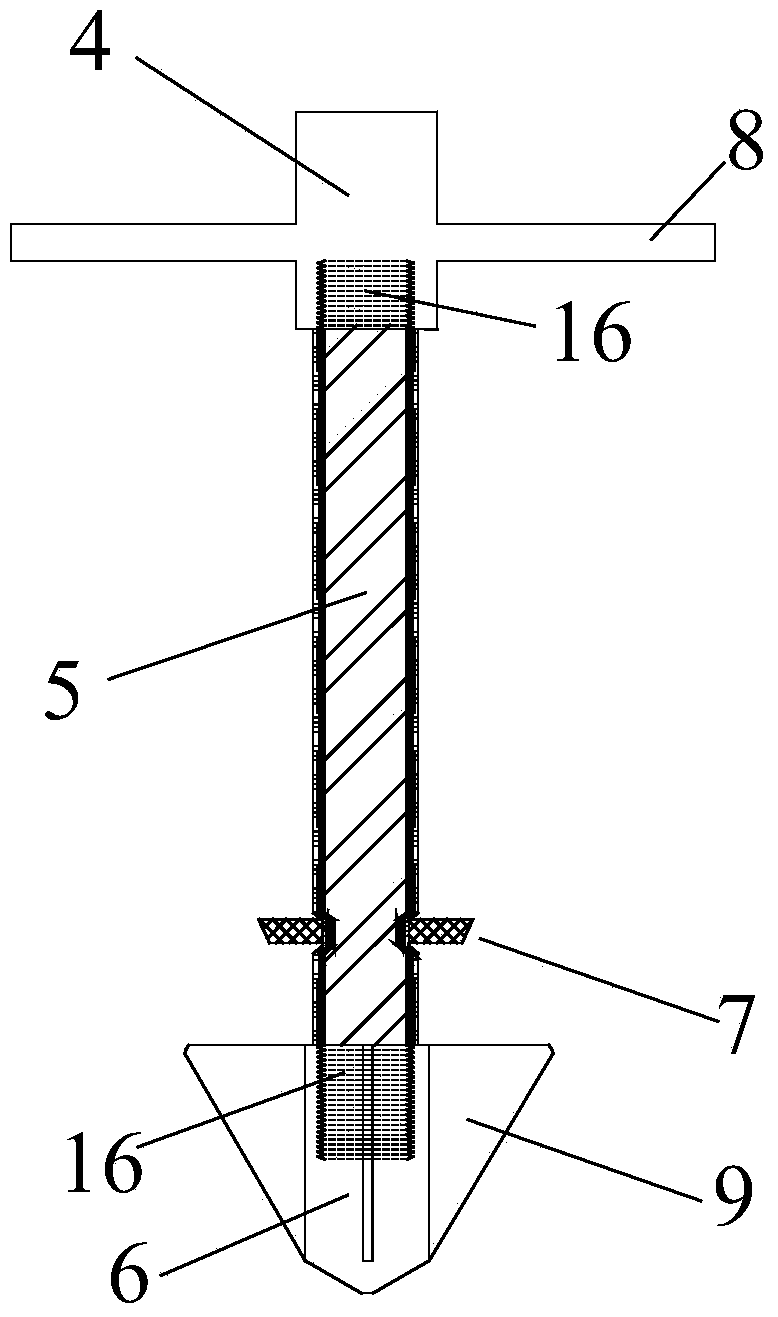 Steel-fiber plastic combined connector, prefabricated sandwich thermal insulation wall and manufacturing method