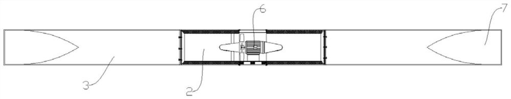 Integrated guide jet fan box