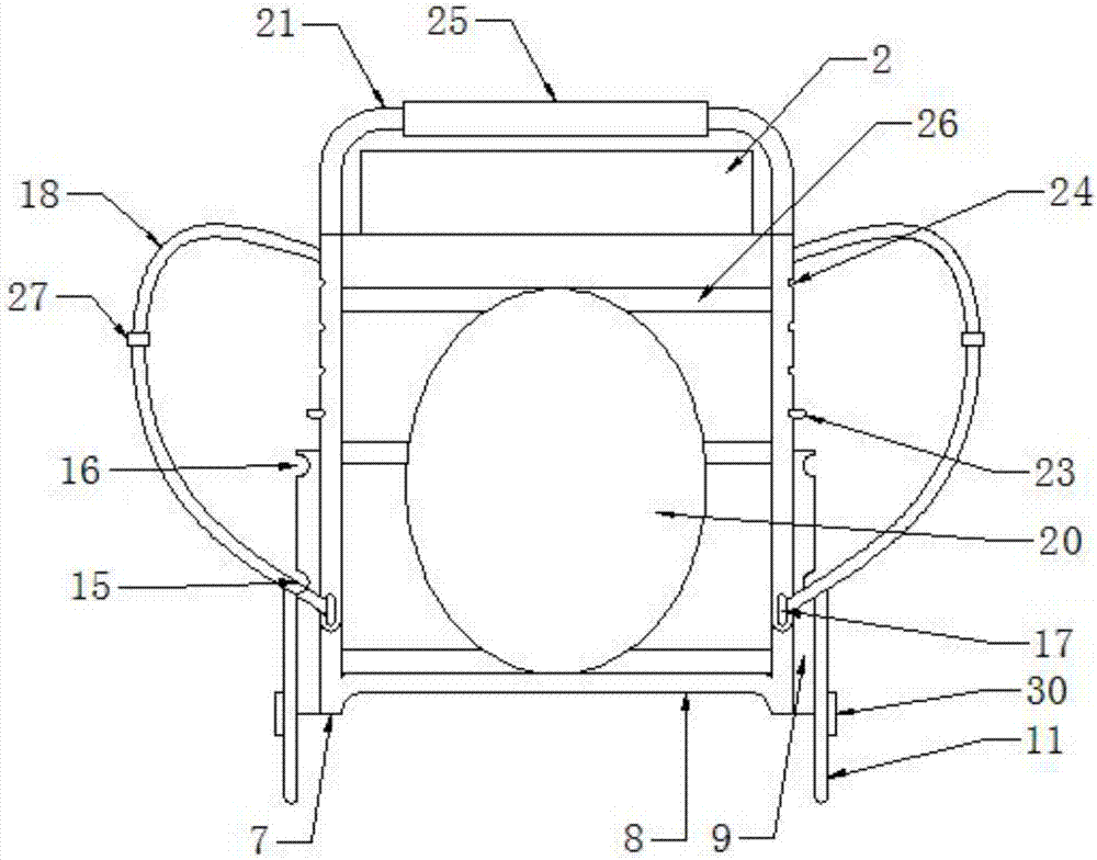 Automobile travel first-aid case