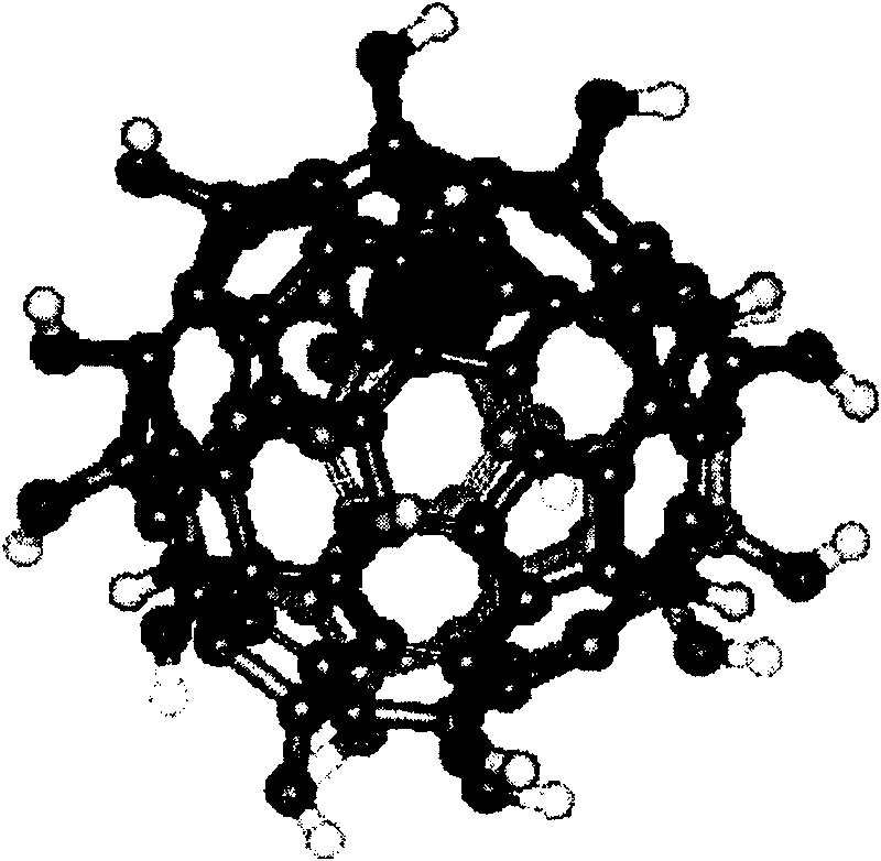 Metal fullerol and its pharmaceutical use for inhibiting tumour growth