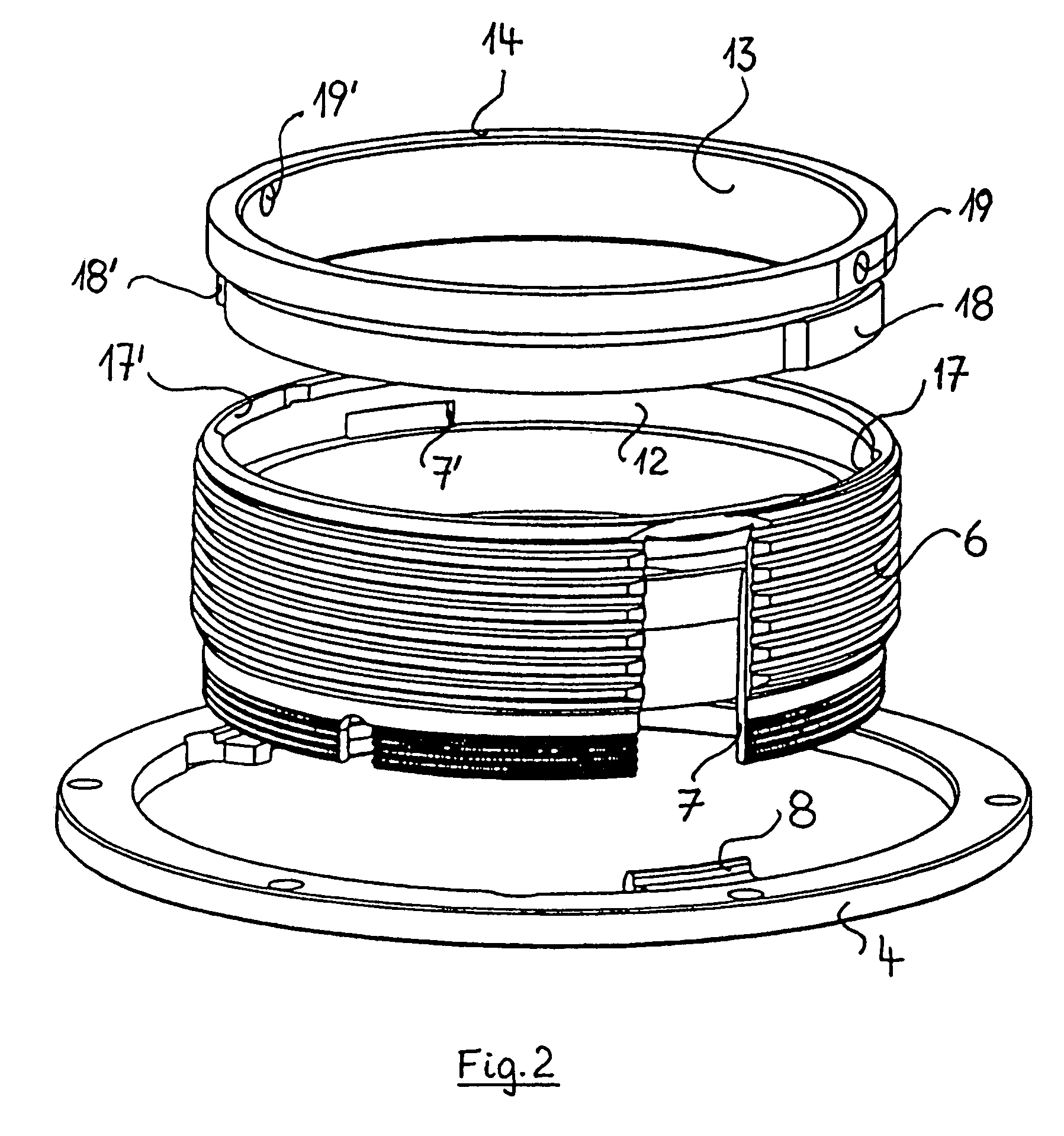 Lens mount for viewfinder cameras