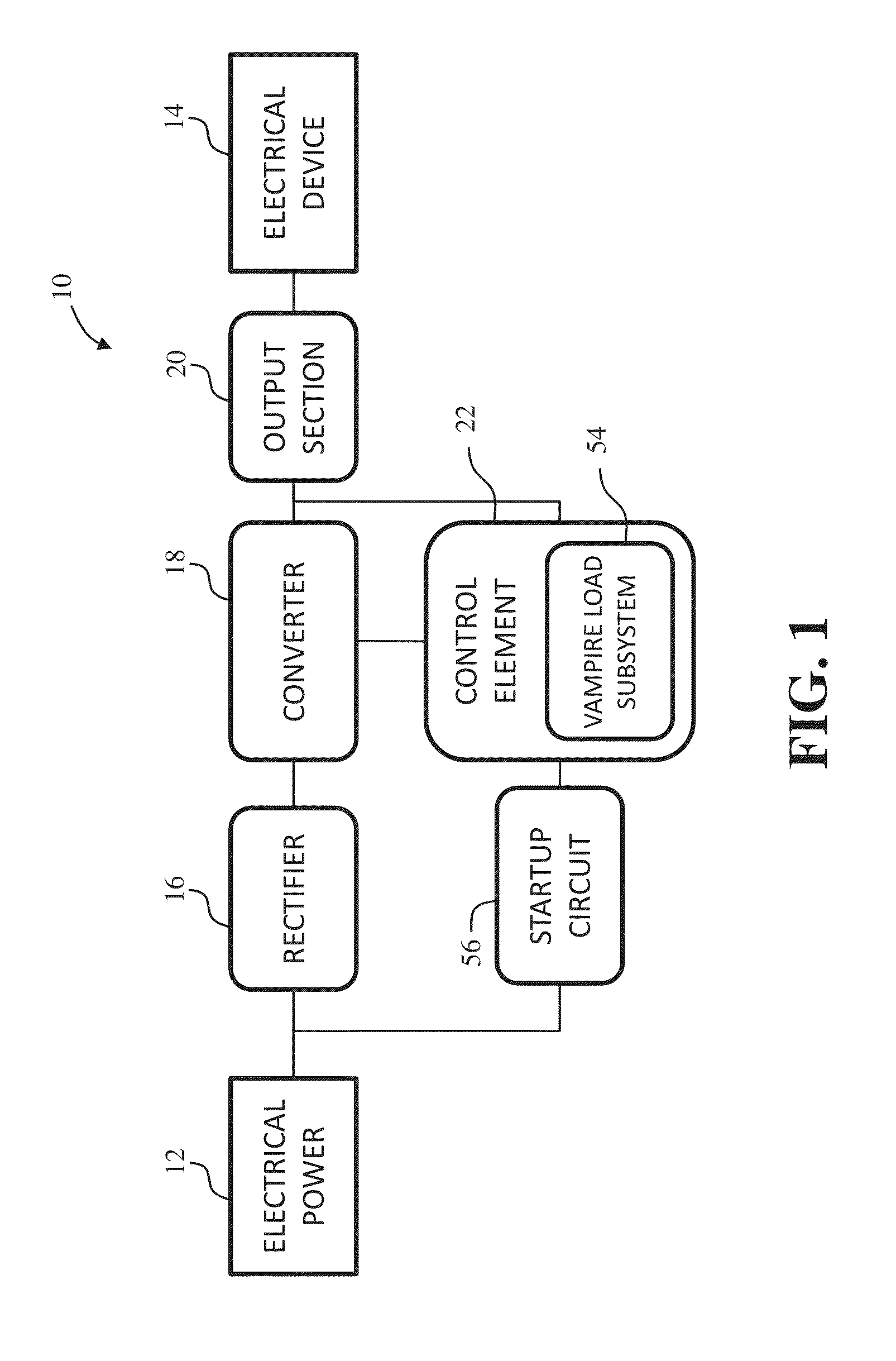 Electrical circuit for delivering power to consumer electronic devices