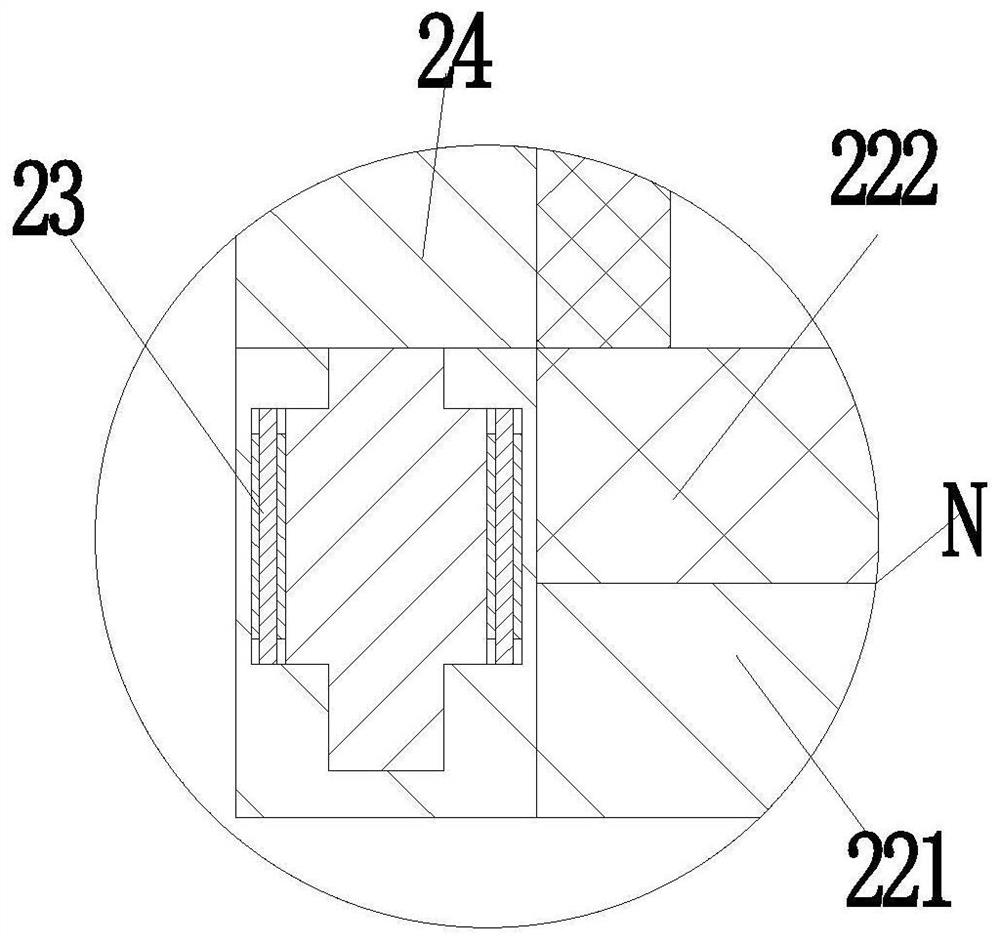 A construction method for indoor keel installation