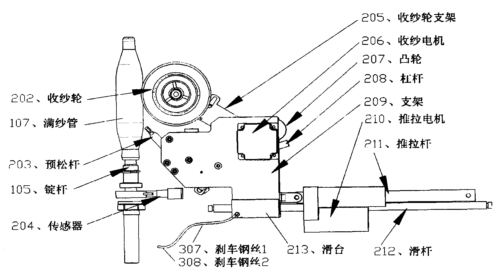 Bobbin exchanger