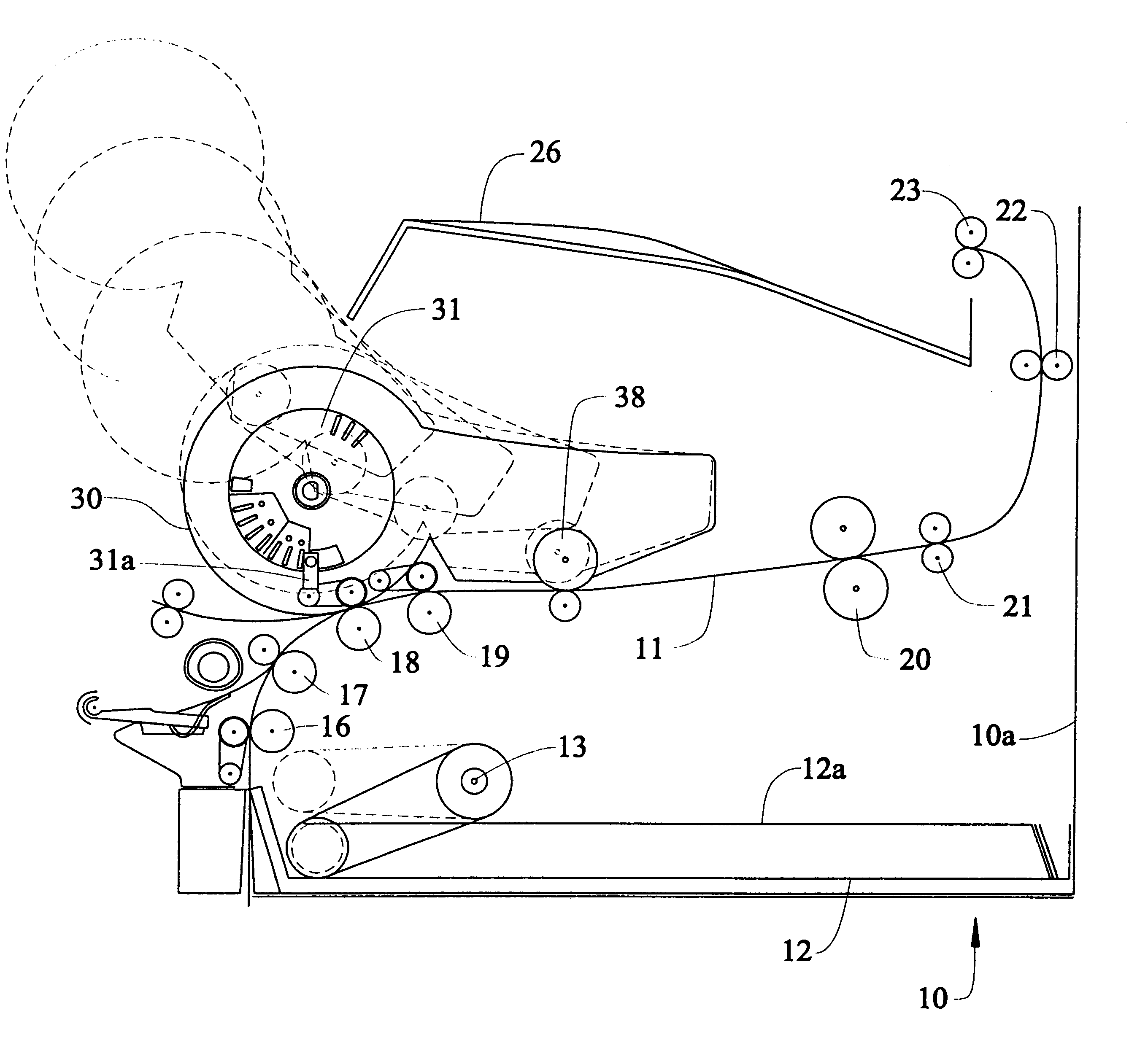 Encoded wheel for a toner cartridge