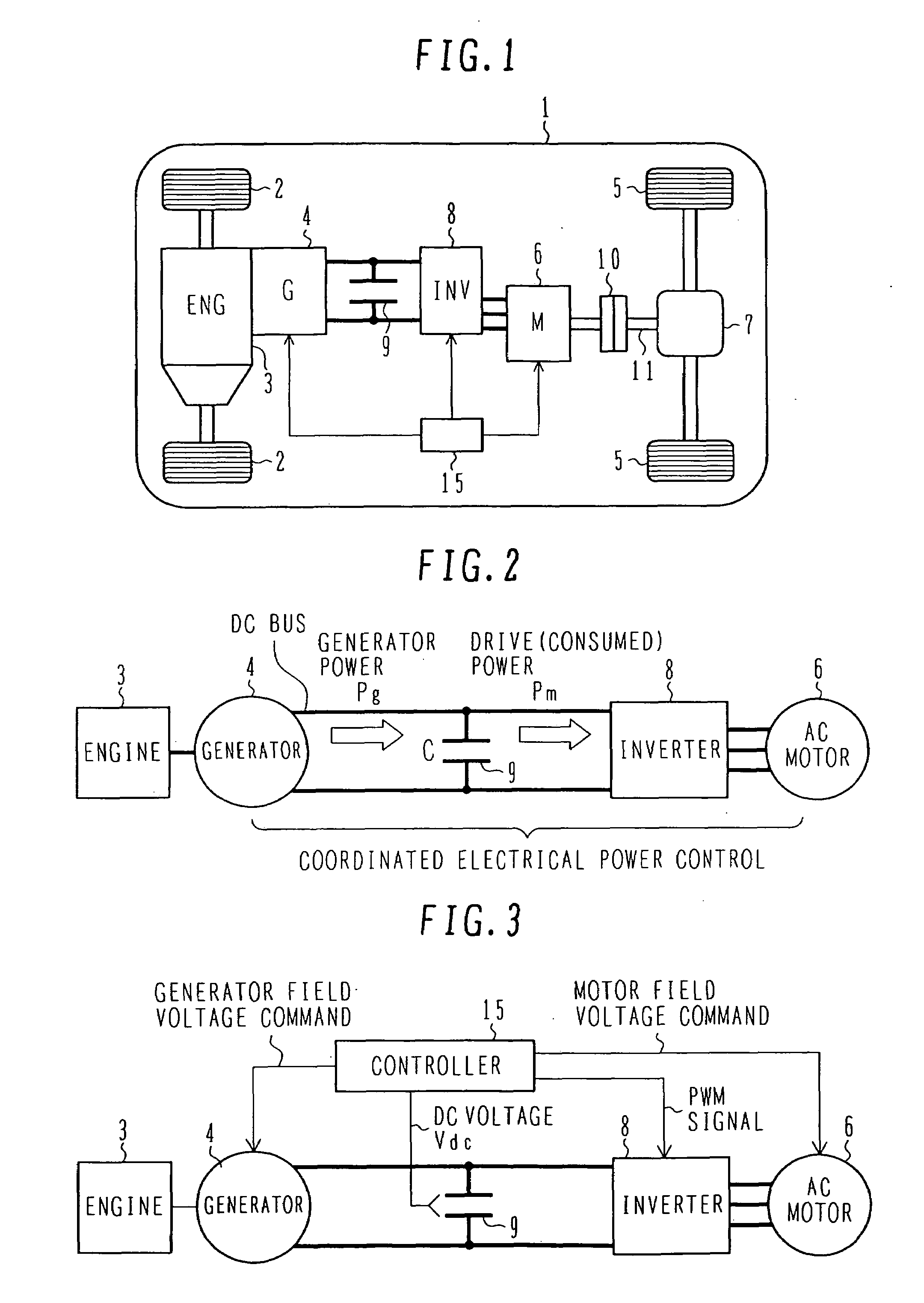 Controller for an electric vehicle and driving apparatus for the electric vehicle