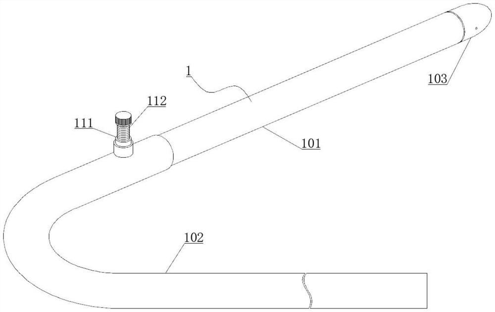 Portable and sanitary exhaust device for anorectal surgery department