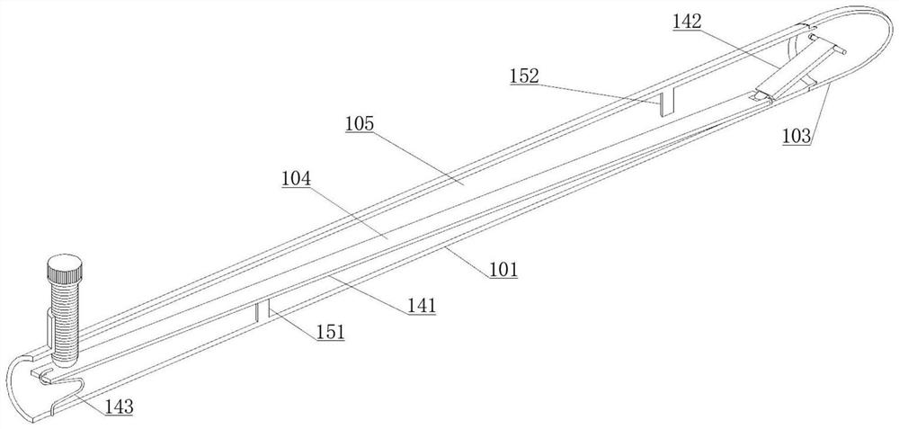 Portable and sanitary exhaust device for anorectal surgery department