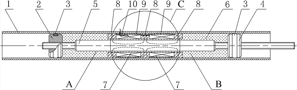 Compact light-weight double-piston magnetorheological damper