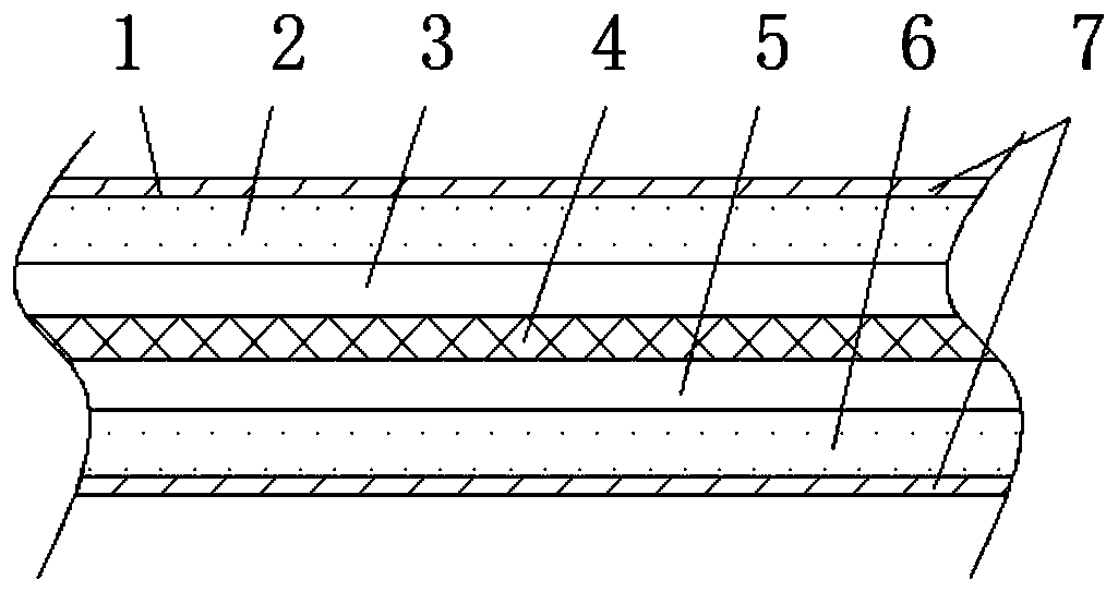 High-density and high-barrier polyethylene plastic thin film and making method thereof