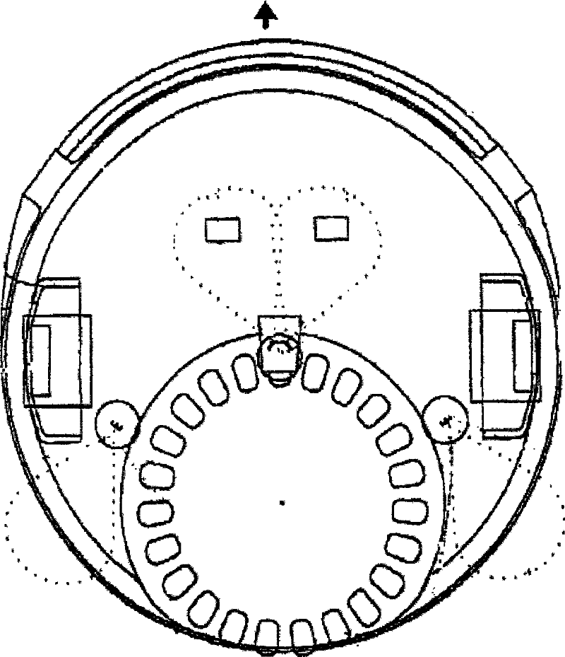 Ground processing system and method for contacting joint of ground processing equipment and charging stand