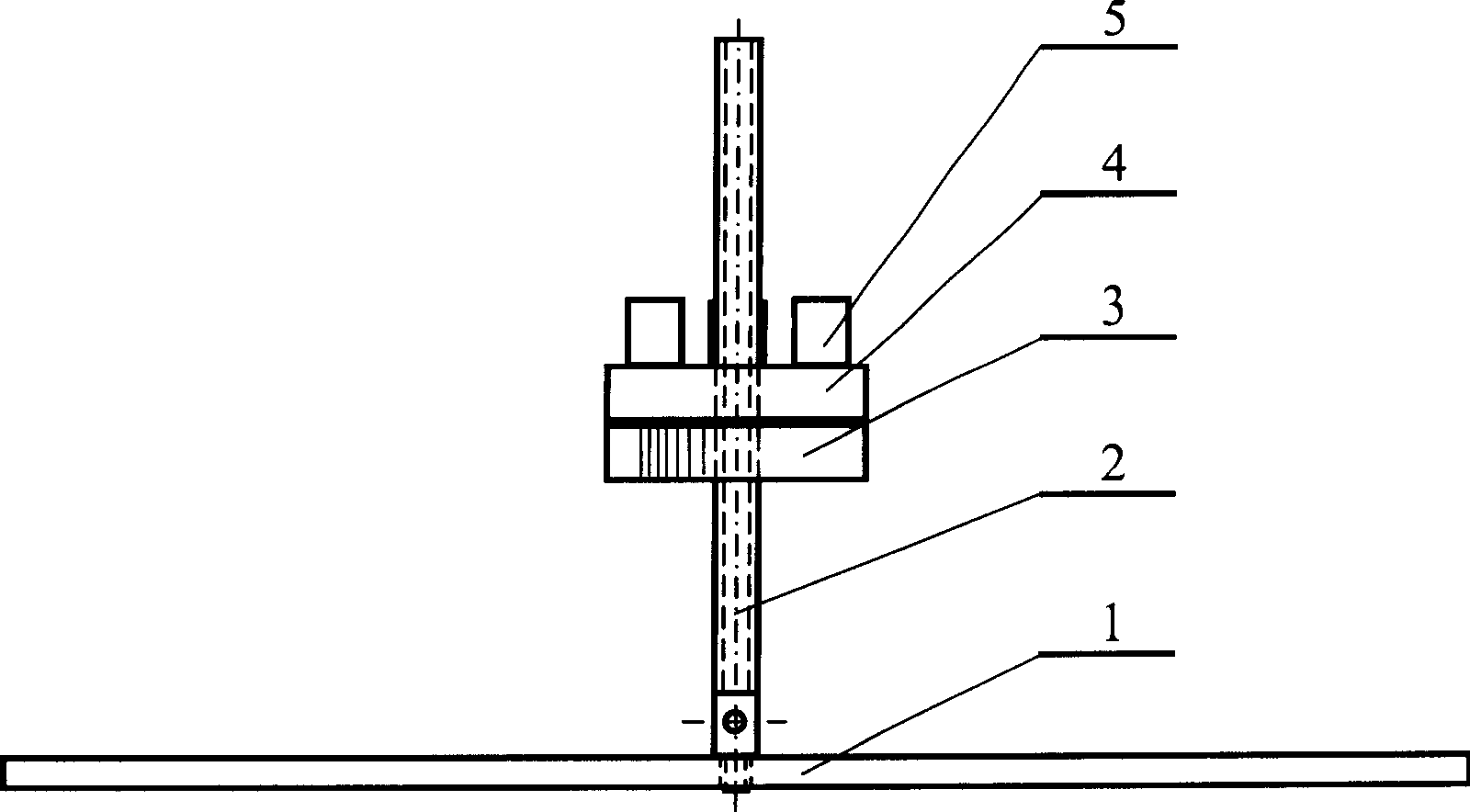 Externally loading centroid adjuster of air-floating rotating table