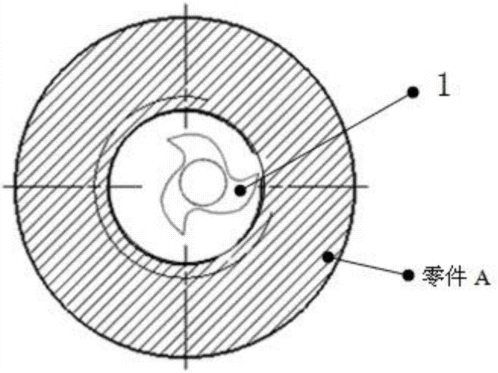 Numerical control milling method for micro threaded holes of titanium alloy