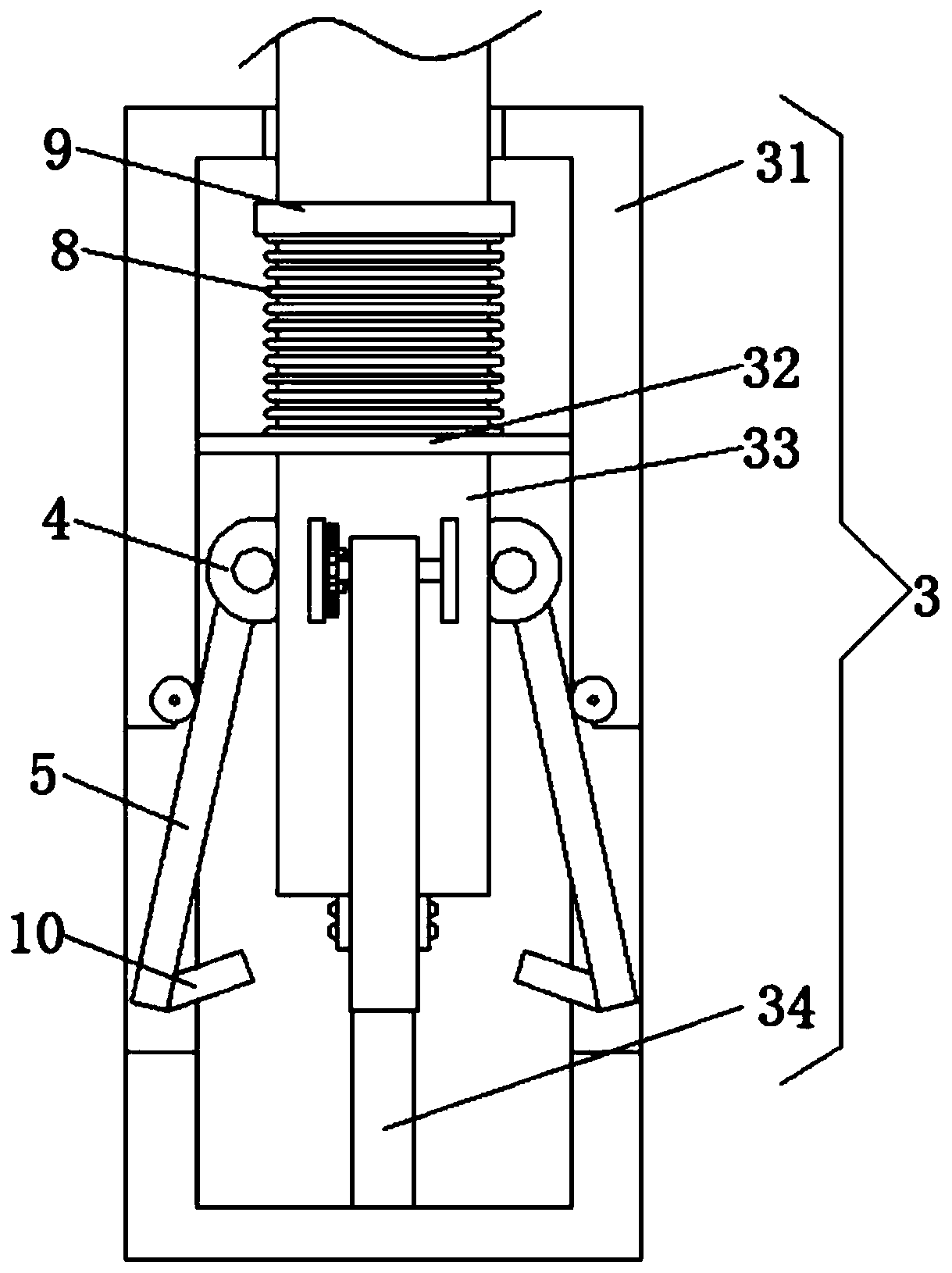 Multi-leg walking stick for orthopedic patient and use method