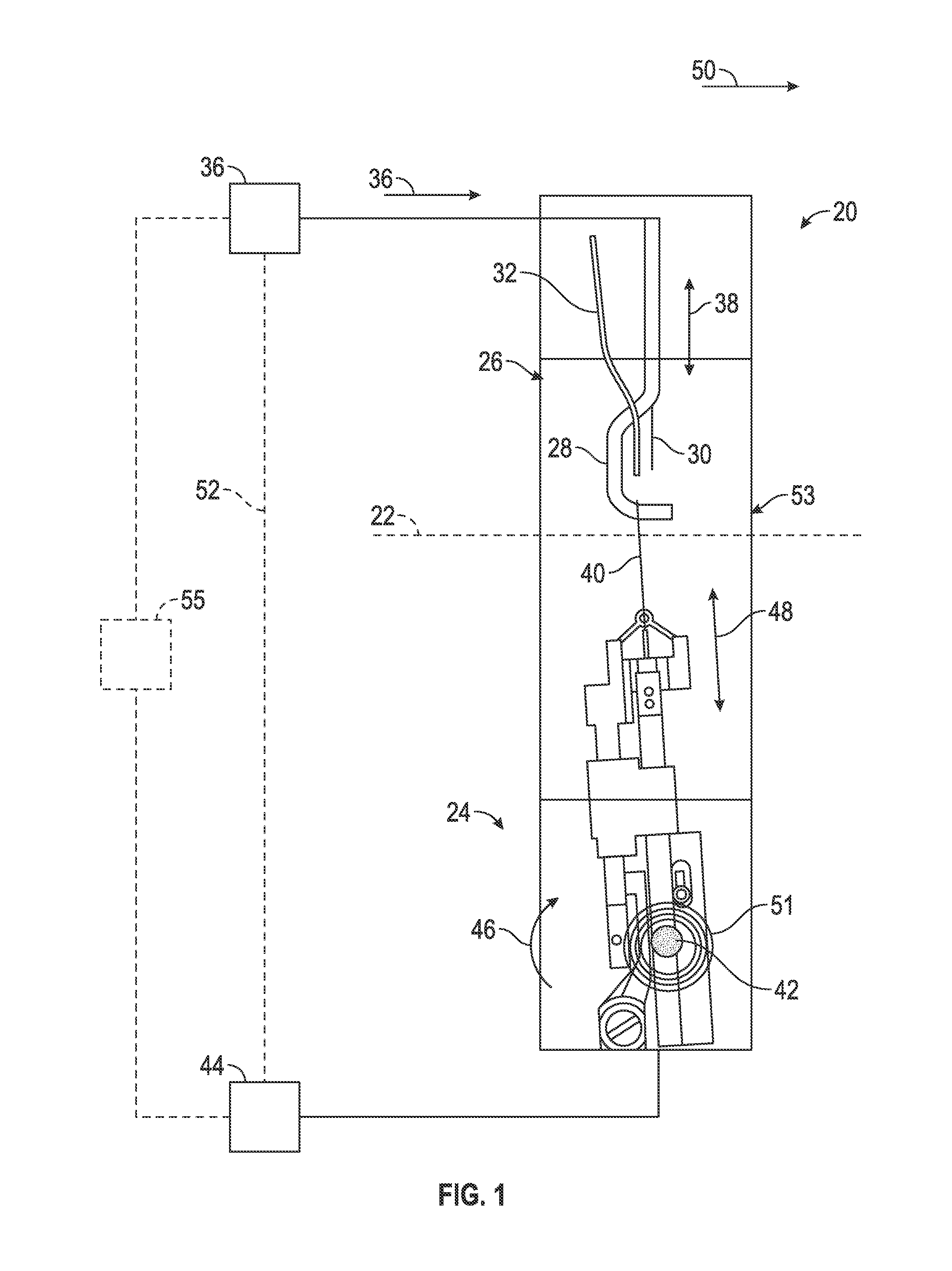 Apparatus for stitching vehicle interior components