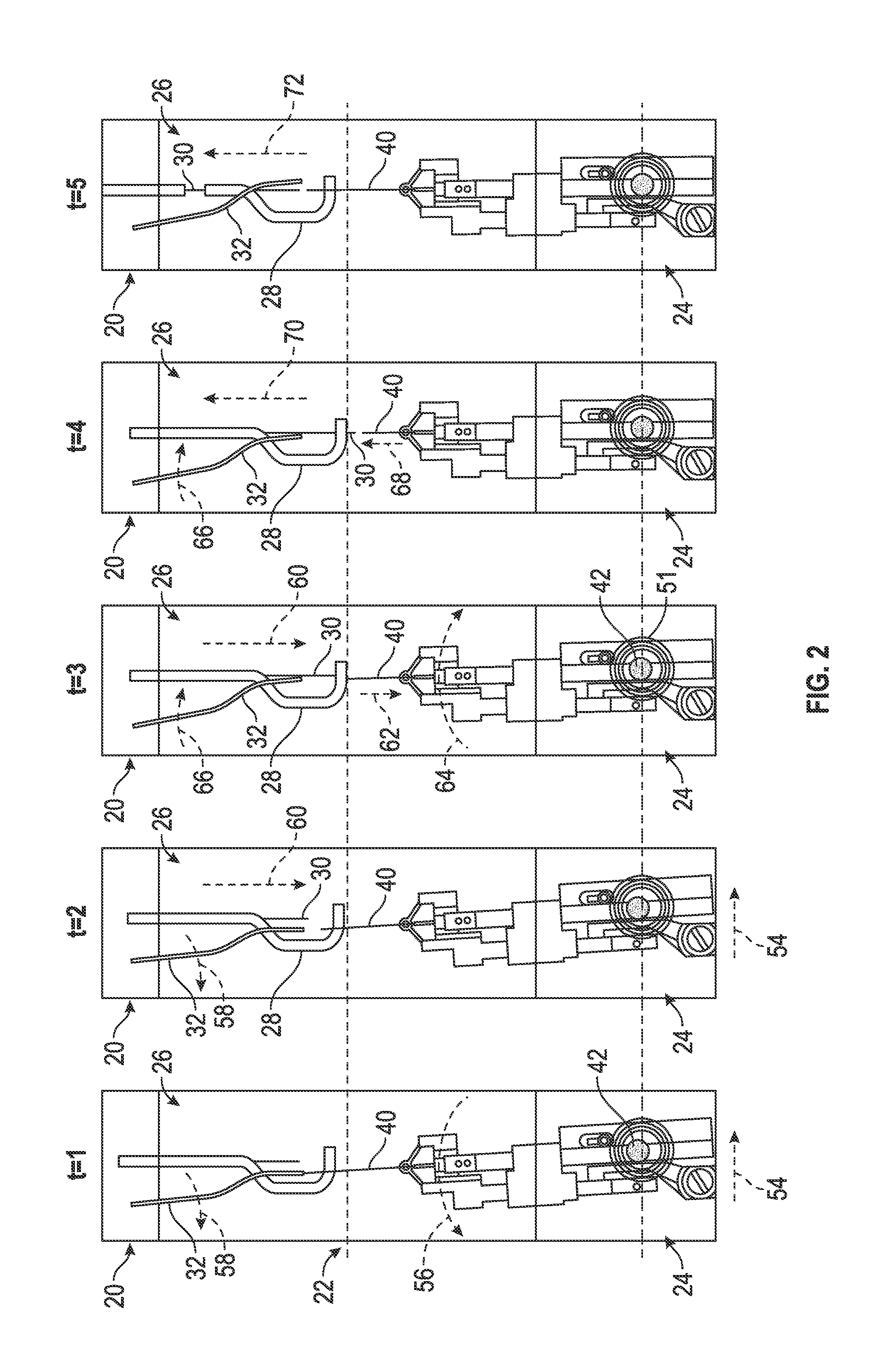 Apparatus for stitching vehicle interior components