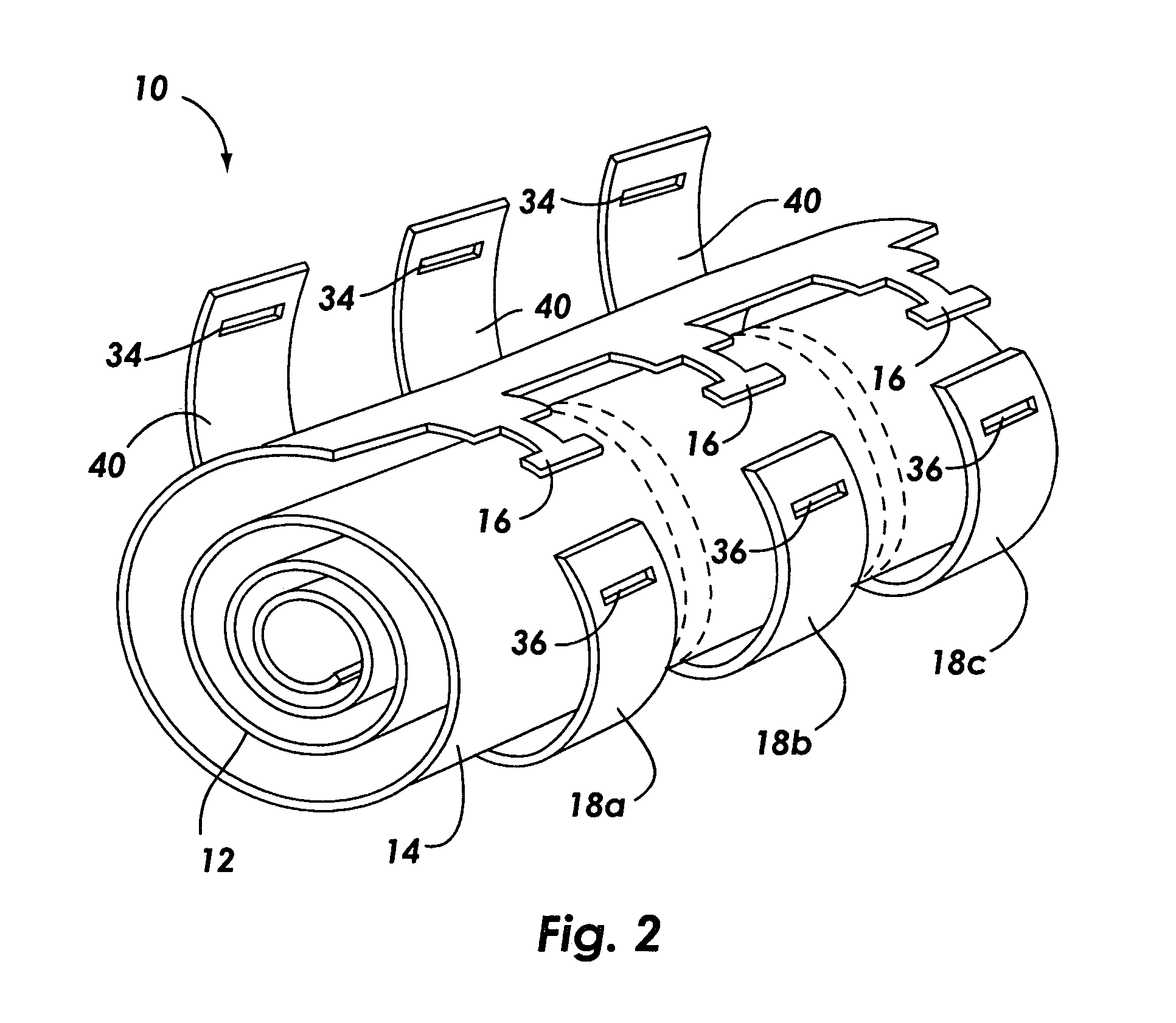 Inflatable cushion retention system