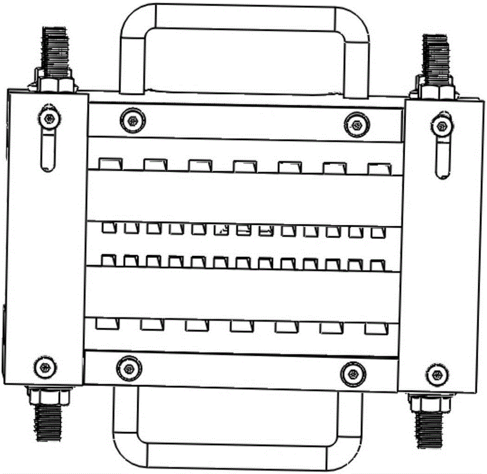 Cell clamp with pass line ring