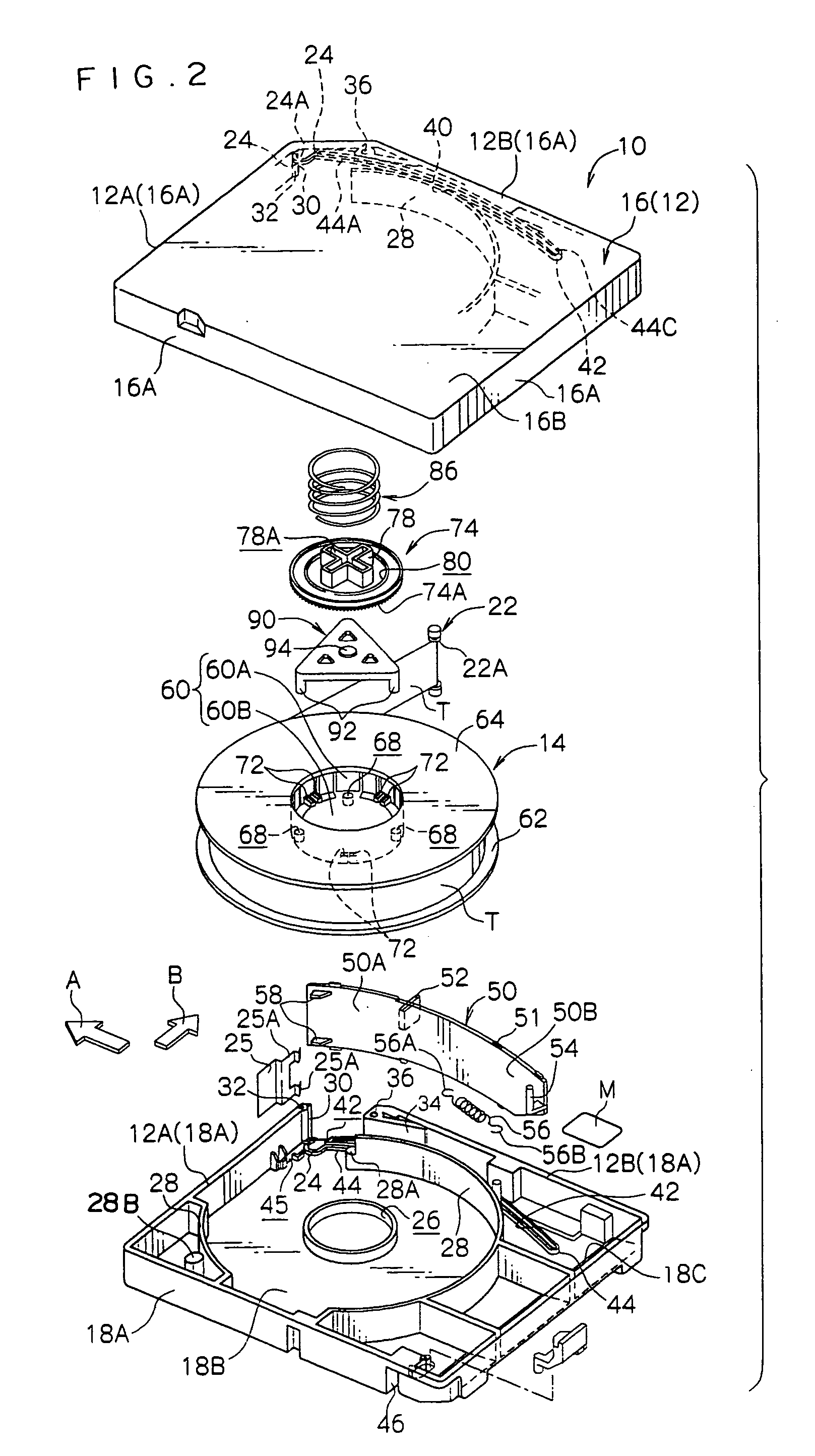 Recording tape cartridge