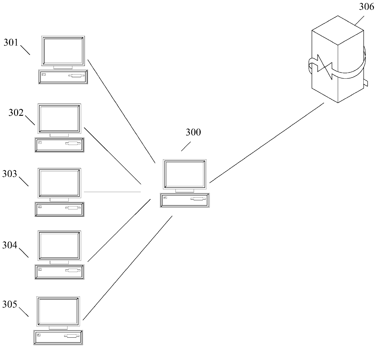 Diskless local area network scene recognition method and device and terminal