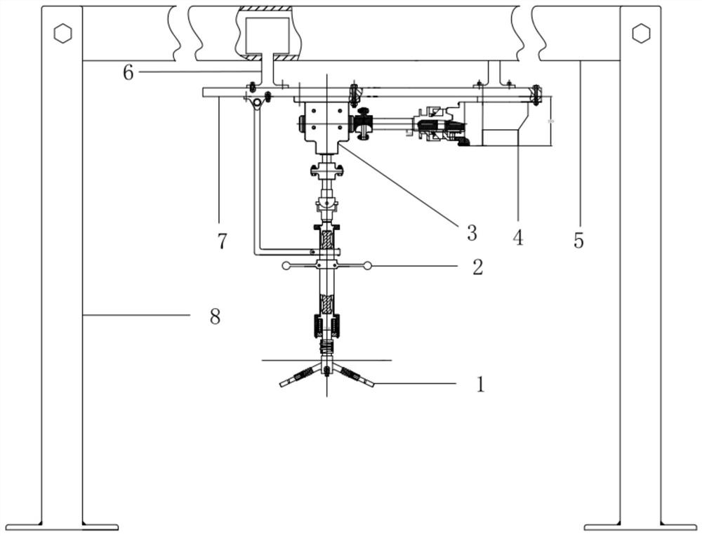 Suspension type dwarf and close-planting red date harvester