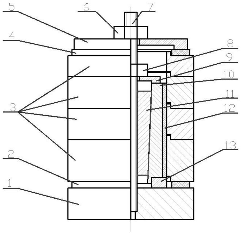 A shock absorber with variable damping, adjustable mass and stiffness and quantitative adjustment method for stiffness