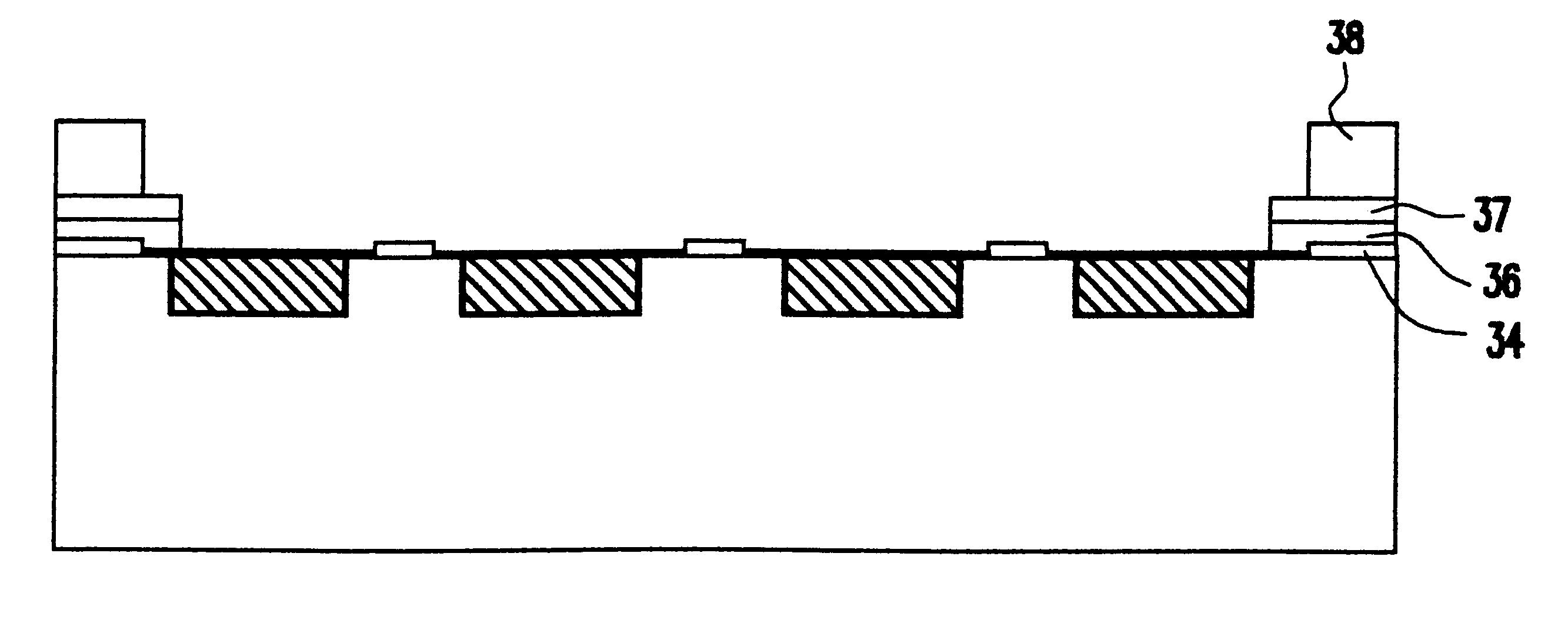 Self-aligned last-metal C4 interconnection layer for Cu technologies