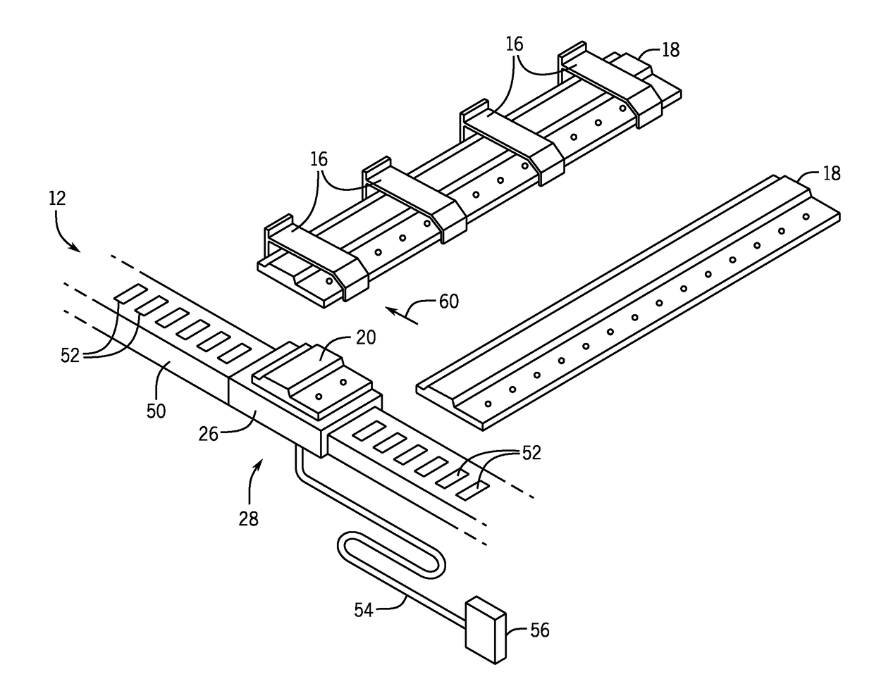 Linear drive transport system and method