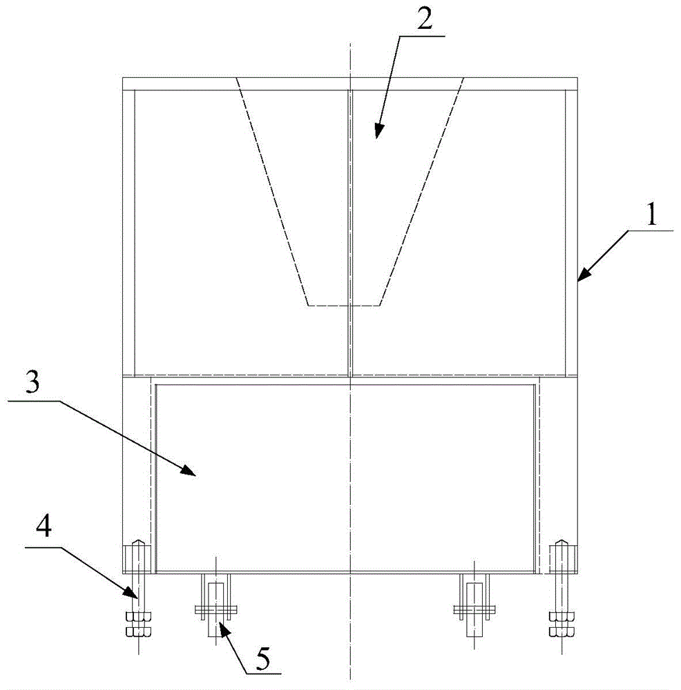 Through-type cleaner for cutting oil liquid