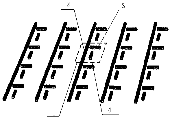 Double-layered nanostructure for regulating circular dichroism and preparation method thereof