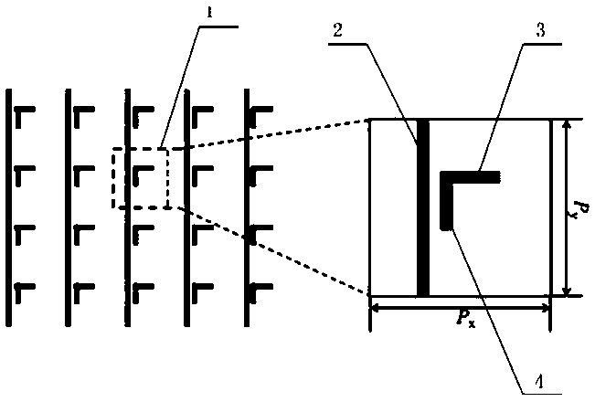 Double-layered nanostructure for regulating circular dichroism and preparation method thereof