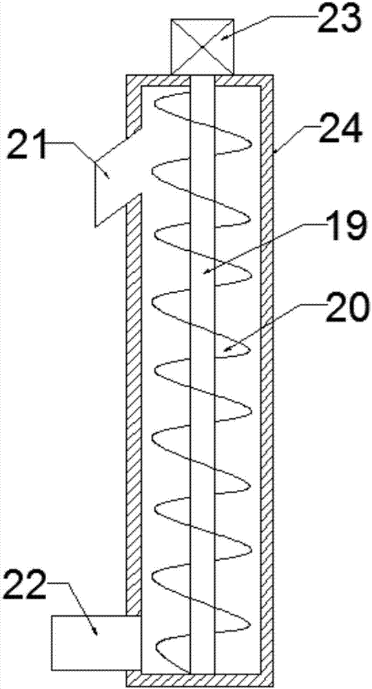 Environment-friendly straw recovery treatment device