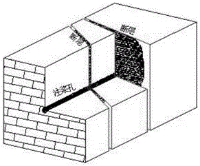 Ground drilling and grouting treatment method for deep mining seam floor limestone water damage