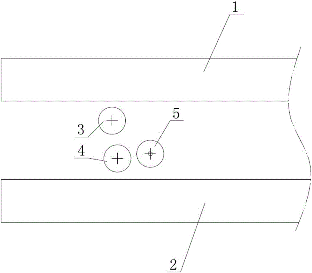 Layer separation method for flexible film