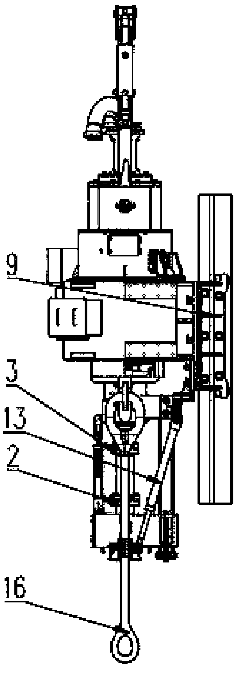 Rare earth permanent magnet direct drive drilling machine