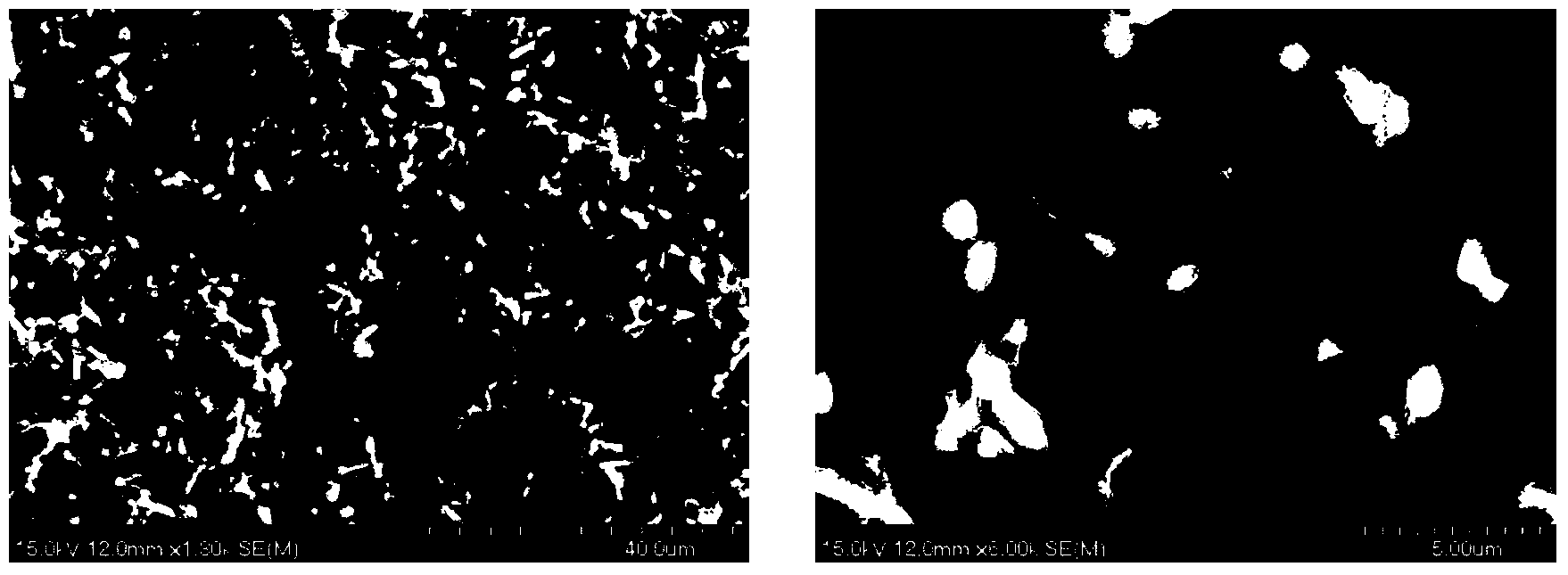 Near shape preparation method of multiphase ceramic Si3N4-SiC