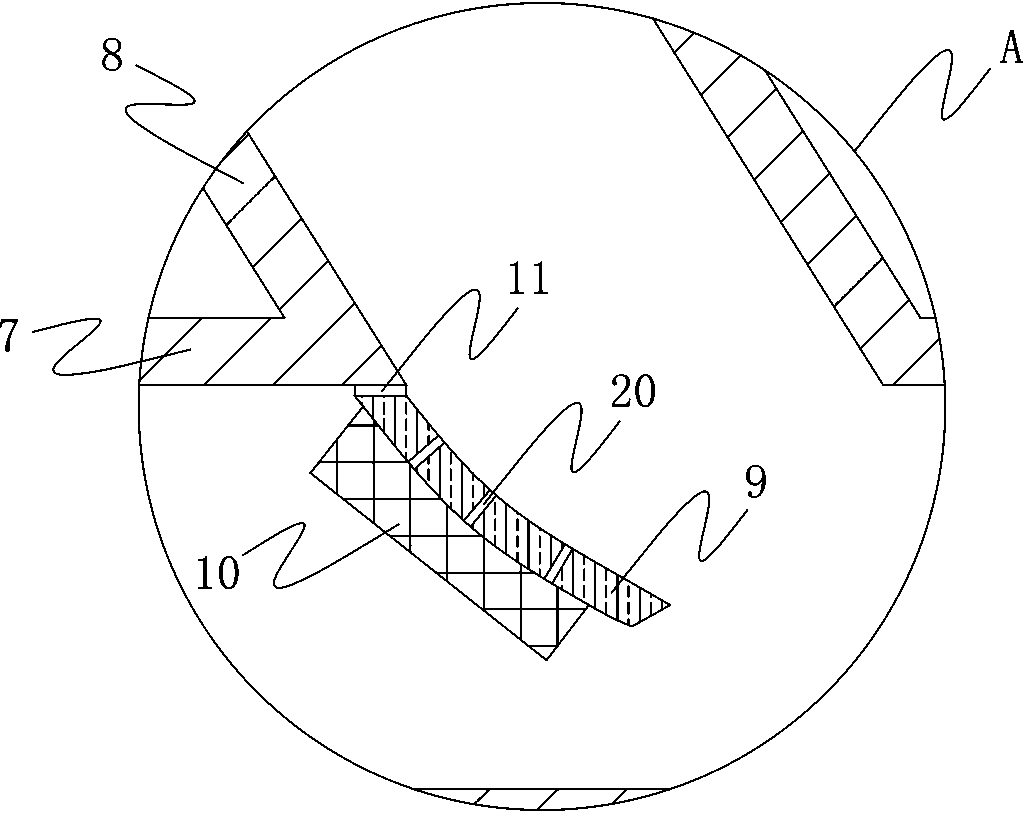 Air intake and exhaust pipe structure of automobile engine