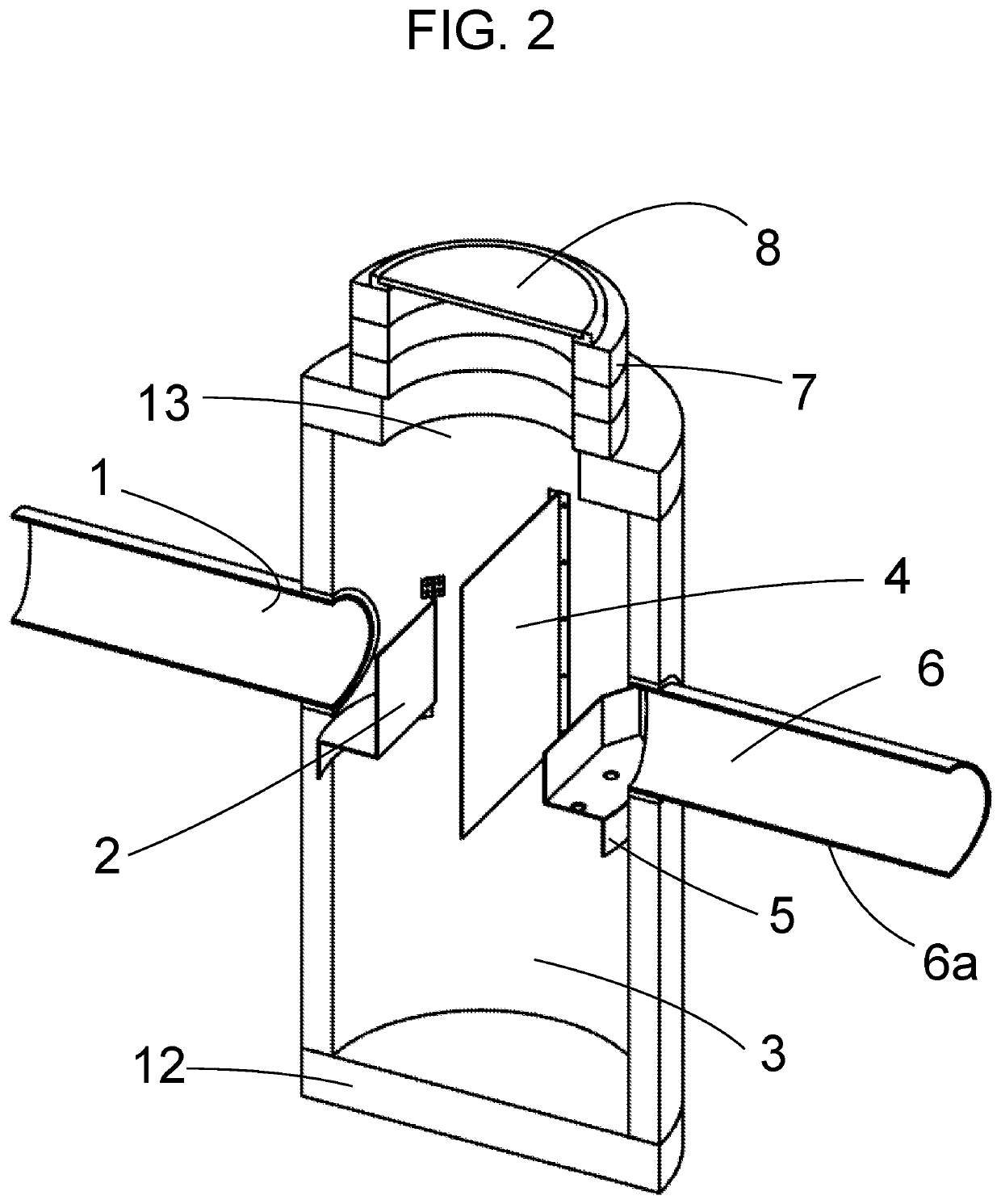 Volume controlled hydrodynamic separator for stormwater treatment