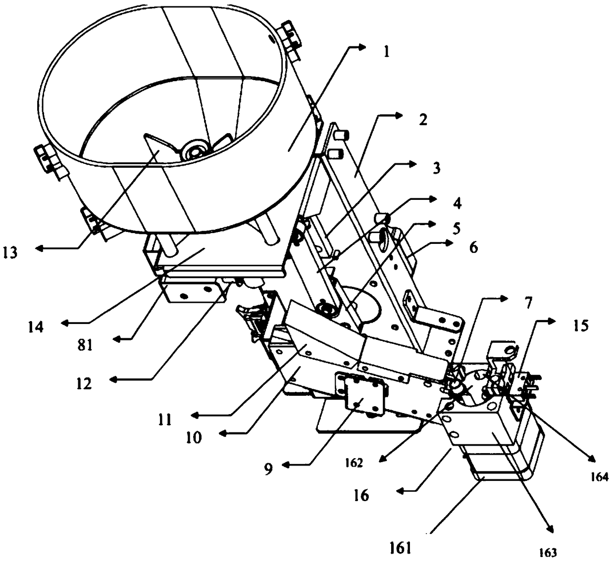 Cup lifting device and reaction cup loading system